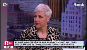 Patricia Suárez en Telemadrid sobre el caso Bankia.