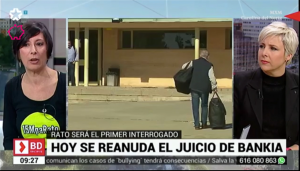 Patricia Suárez en Telemadrid sobre el caso Bankia