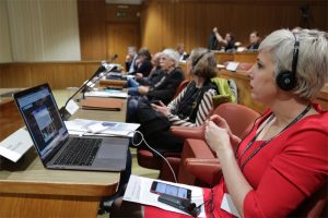 Patricia Suárez en el Congreso Esloveno sobre la visión europea sobre las soluciones sistémicas a los préstamos en divisas