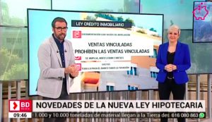 Patricia Suárez en Telemadrid sobre Gastos Hipotecarios y LCI