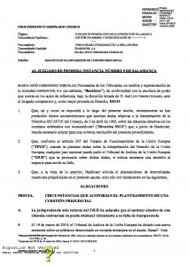 ESC 190607 JPI7 SALAMANCA ASUFIN BANKINTER HMD SOLICITA CUESTION PREJUICIAL TJUE pdf