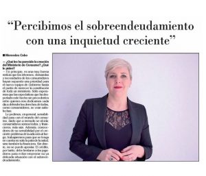 Entrevista a Patricia Suárez en El Nuevo Lunes - 03-02.20