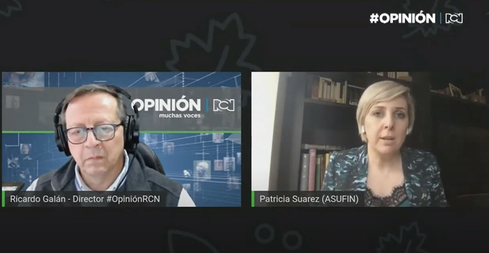 Patricia Suárez, en la cadena RCN de Colombia sobre la hipoteca inversa