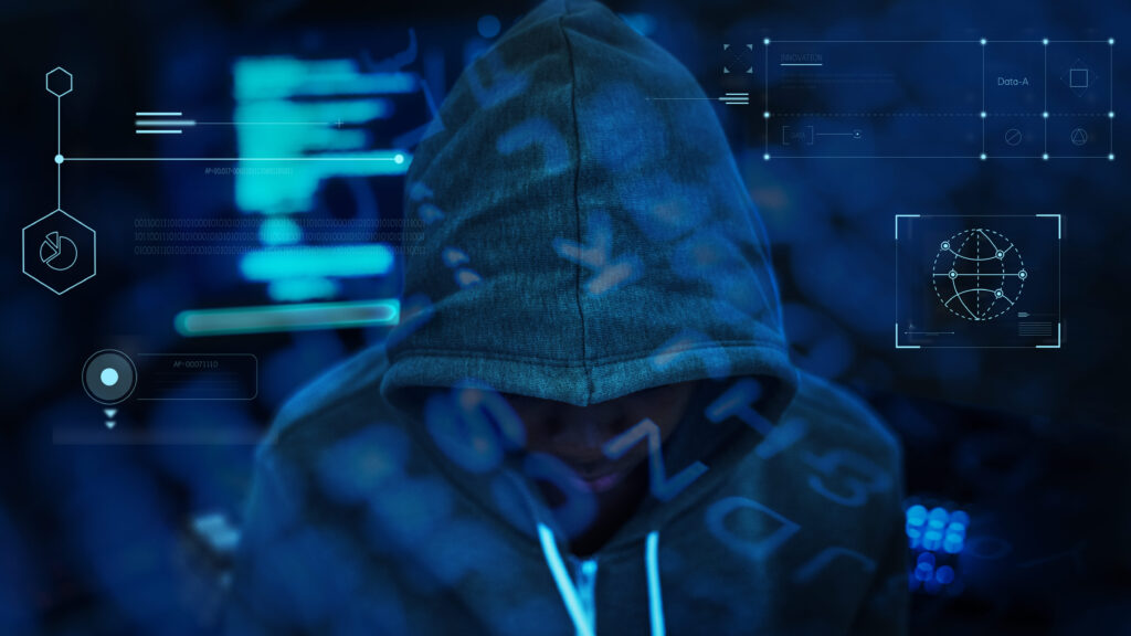 Así puedes proteger tu dinero y tus datos frente a la inteligencia artificial 2 hacker working darkness 1