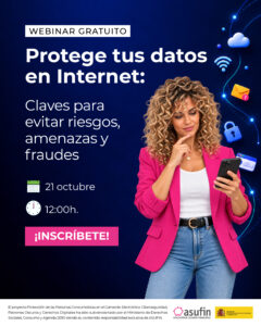 Protege tus datos en Internet: Claves para evitar riesgos, amenazas y fraudes