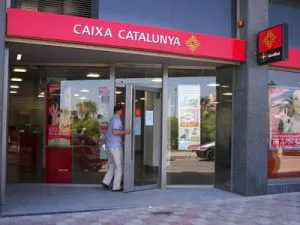 Caixa Cataluña. Oficina.
