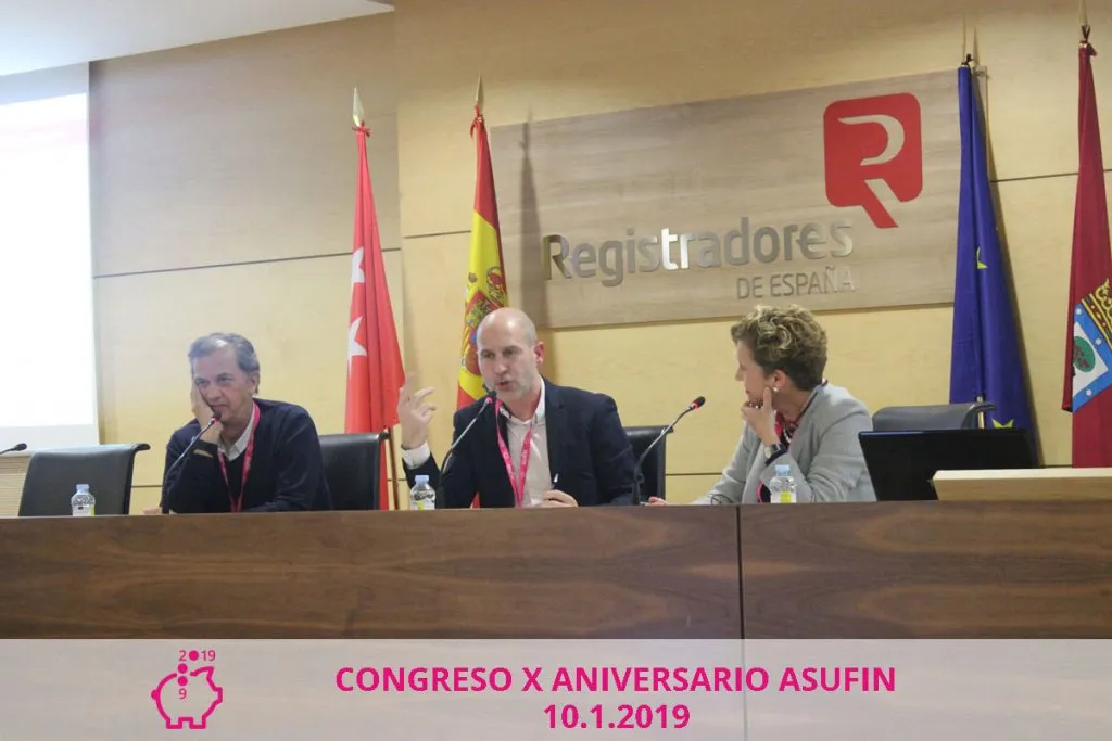 Congreso Asufin 2019. Martín Huete. Pau Montserrat. Mar Díaz-Varela