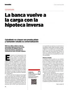 HIPOTECA INVERSA - REVISTA INVERSIÓN - página 1 - ASUFIN