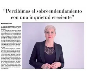 Entrevista a Patricia Suárez en El Nuevo Lunes - 03-02.20