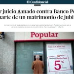 ASUFIN EN LOS MEDIOS|Una pareja de asociados recupera 800.000€ invertidos en preferentes