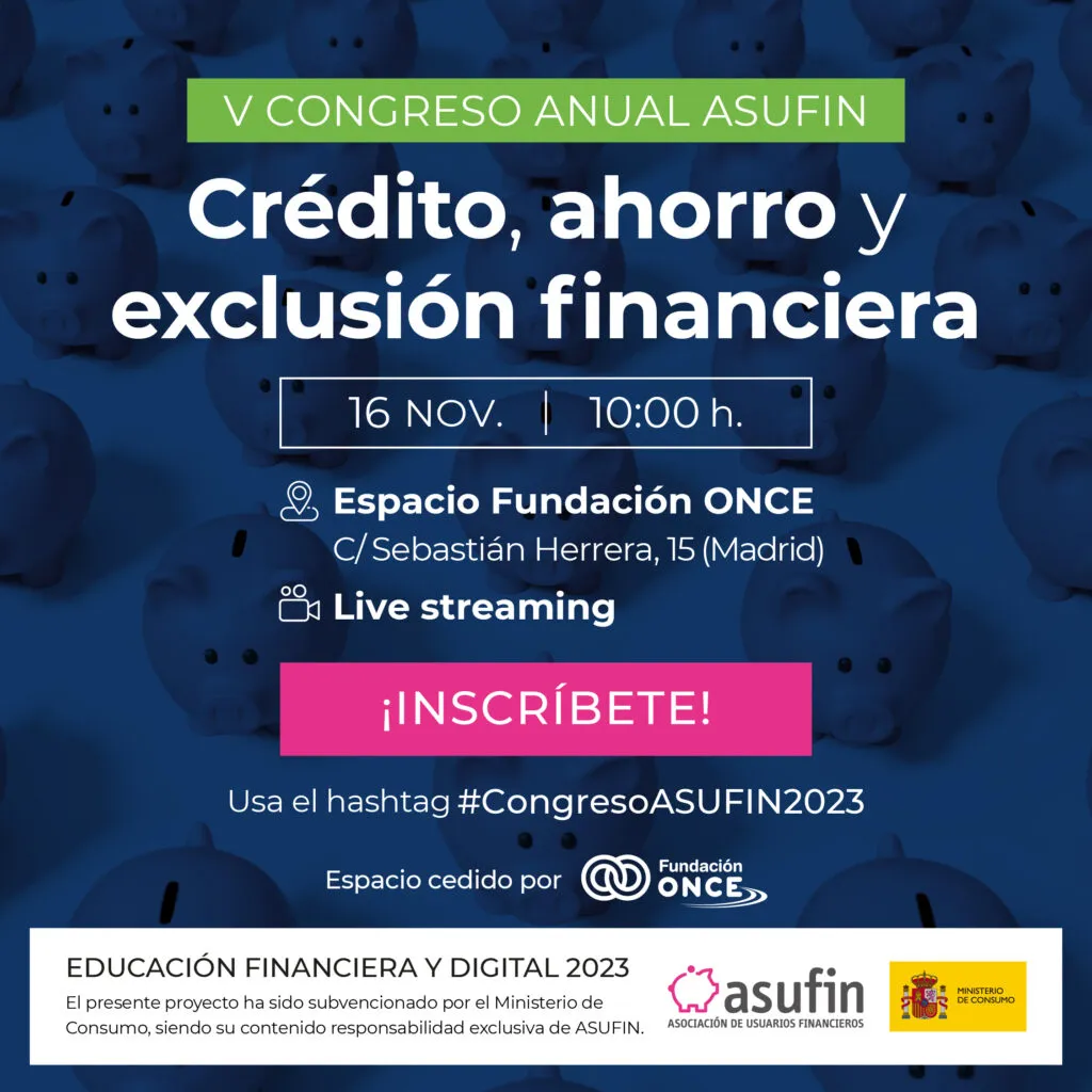 Eventos 1 231011 IG CONGRESO ASUFIN CREDITO AHORRO Y EXCLUSION FINANCIERA