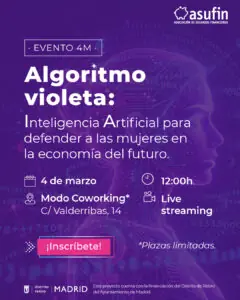 Algoritmo Violeta: IA para defender a la mujer en la economía del futuro