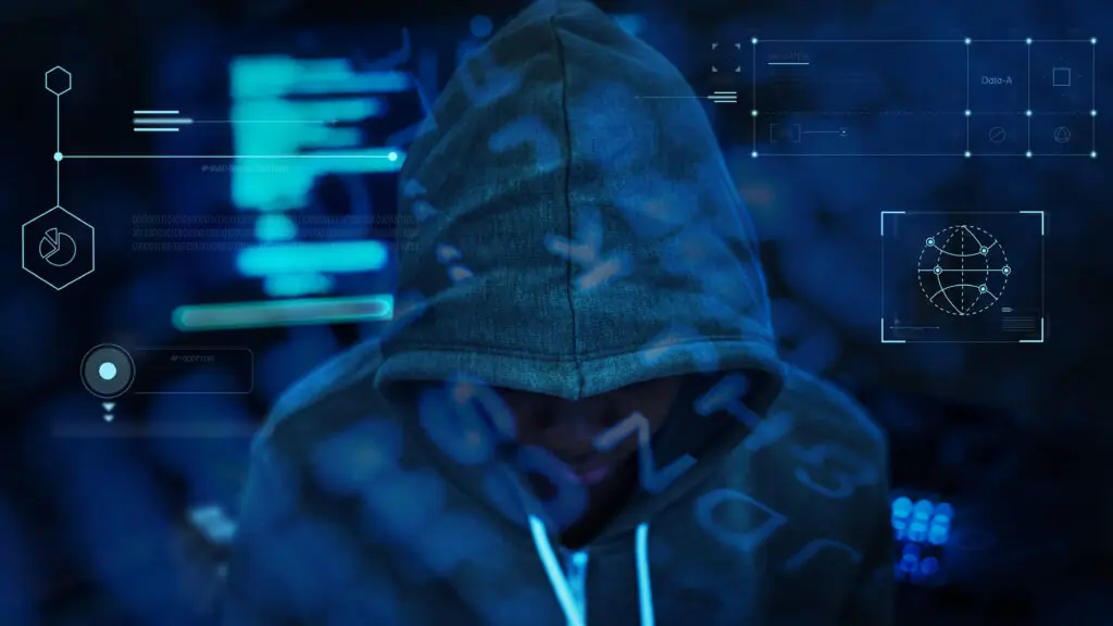 Así puedes proteger tu dinero y tus datos frente a la inteligencia artificial 5 hacker working darkness 1