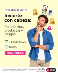 Invierte con cabeza: Plataformas, productos y riesgos